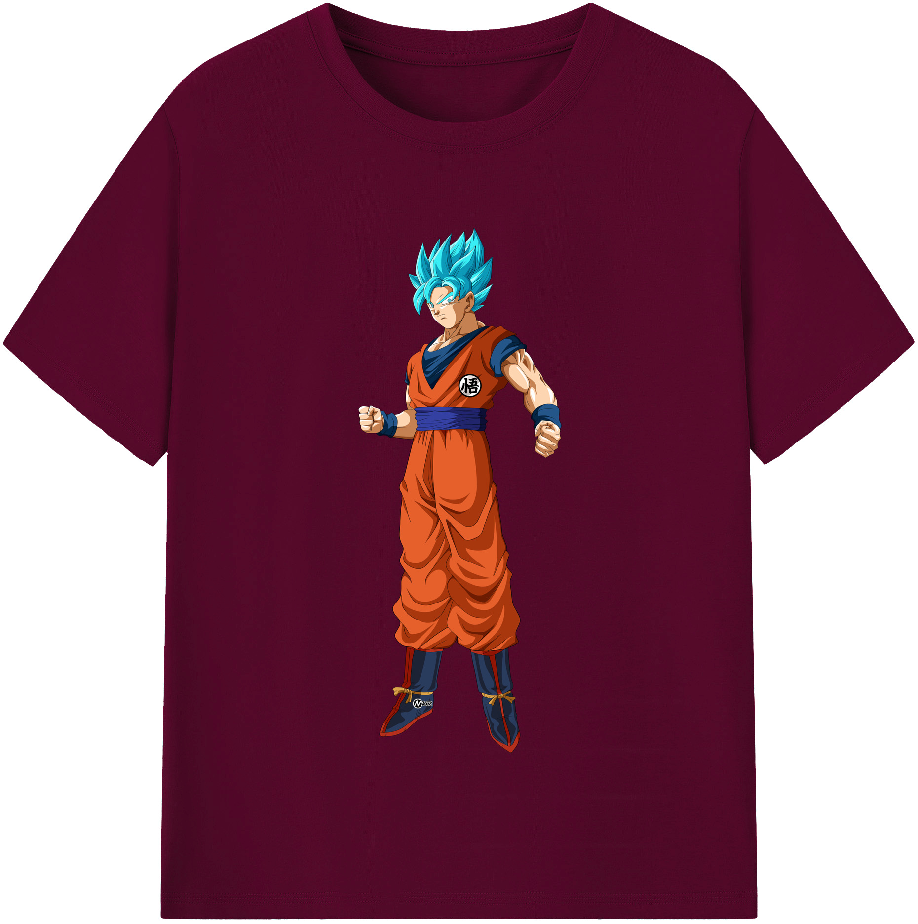 （画像用） ドラゴンボール 孫悟空（そん ごくう）Son Goku カカロット DRAGON BALL Kakarotto レディースカジュアルプリントTシャツ（綿100％）